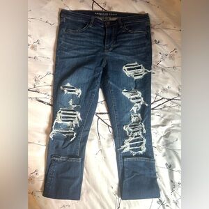American Eagle Blue Ne(x)t Level Skinny Jeans
